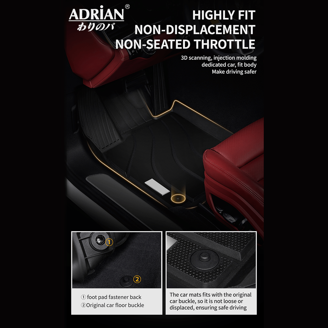 Porsche Macan 2015 - 2025 - Adrian Car Mats Pro Series - Adrian.UAE