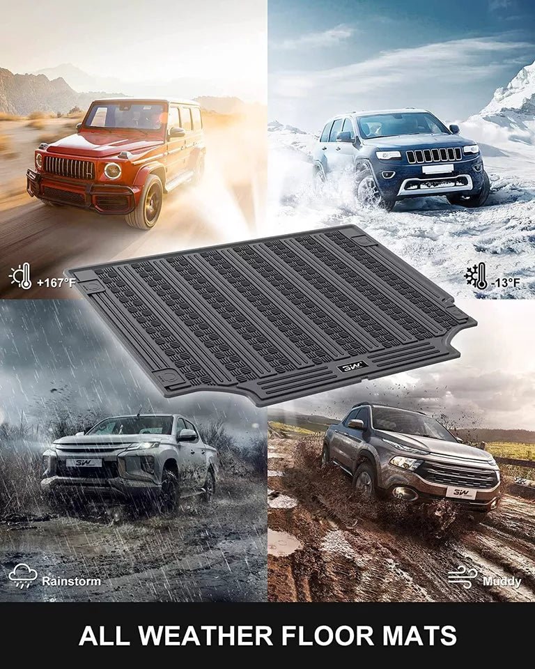 Range Rover Defender 110 (4 Doors) 2020 - 2025 - Adrian Trunk Mats Pro Series - Adrian.UAE