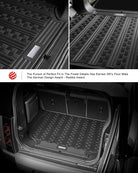 Range Rover Defender 110 (4 Doors) 2020 - 2025 - Adrian Trunk Mats Pro Series - Adrian.UAE