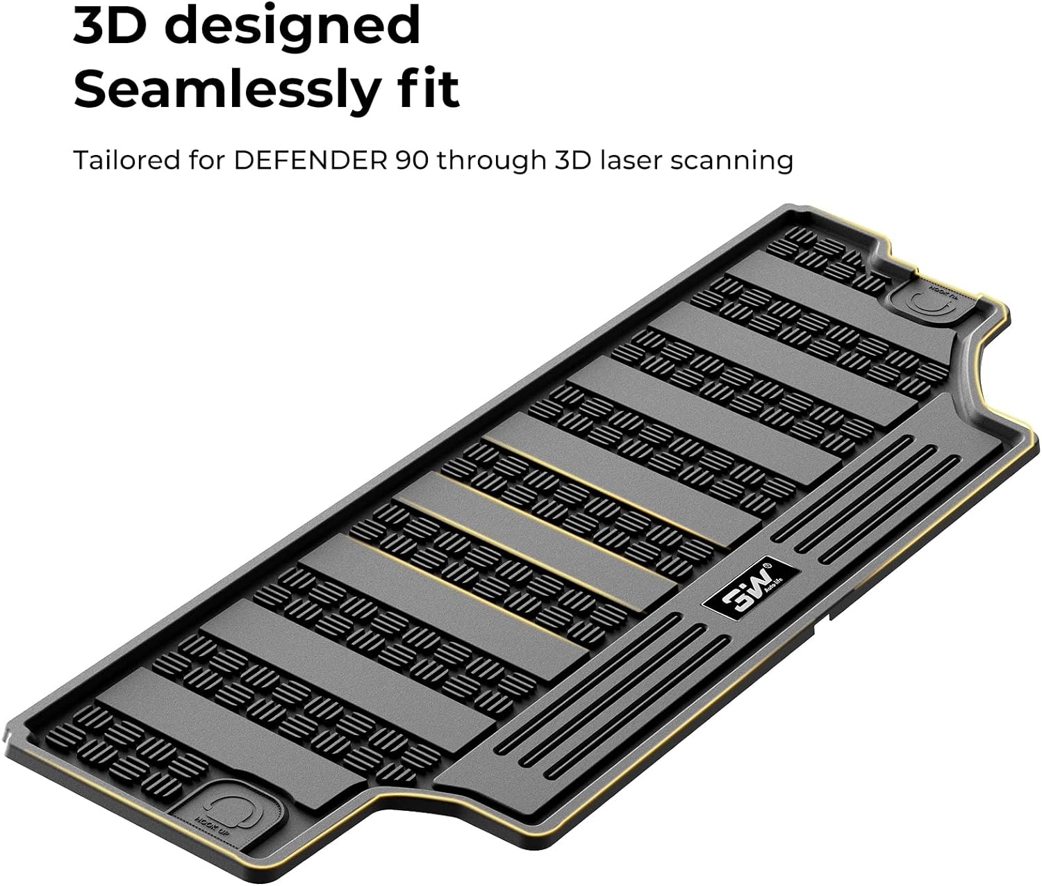 Range Rover Defender 90 (2 doors) 2021 - 2025 - Adrian Pro Trunk Mat - Adrian.UAE