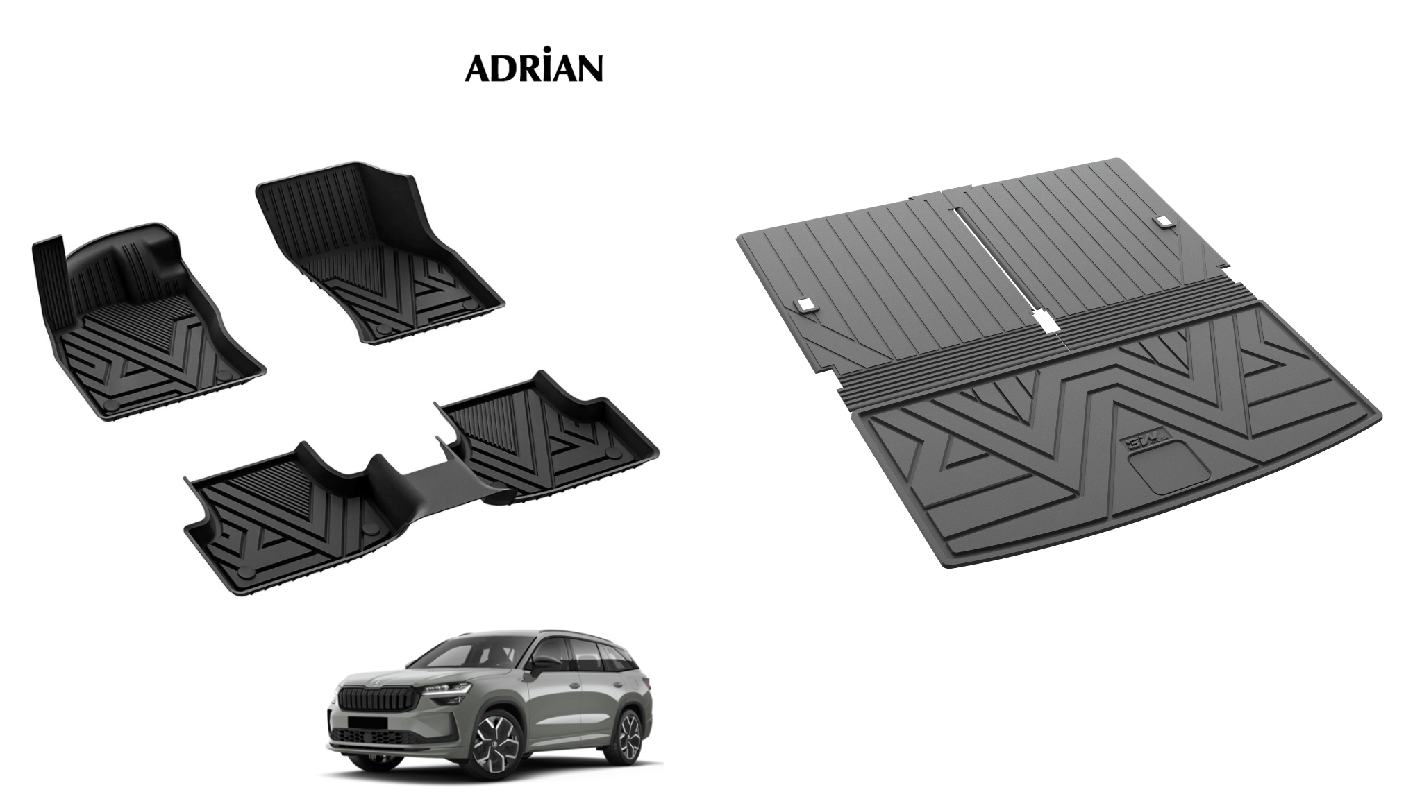 Skoda Kodiaq 2025 - 2026 New Shape (Third row Included) - Adrian.UAE