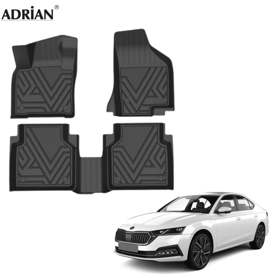 Skoda Octavia A8 2021 - 2026 Adrian Pro Series Car Mats - Adrian.UAE