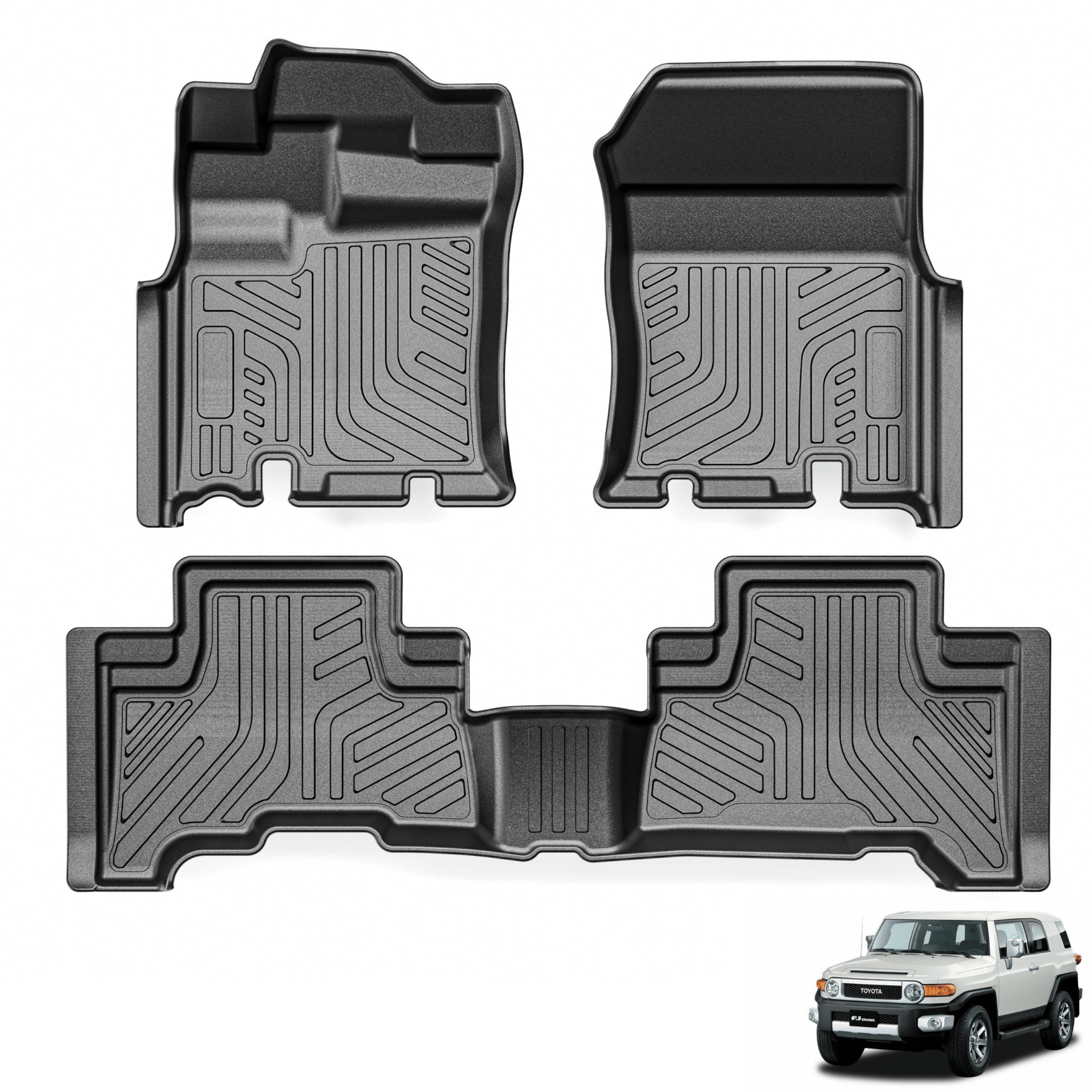 Toyota FJ Cruiser 2014 - 2025 - Sport Series Car Mats - Adrian.UAE