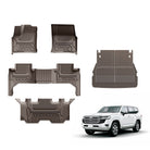 Toyota Land cruiser 2022 - 2026 (3 Rows) 3W ADRIAN Car Mats - Adrian.UAE