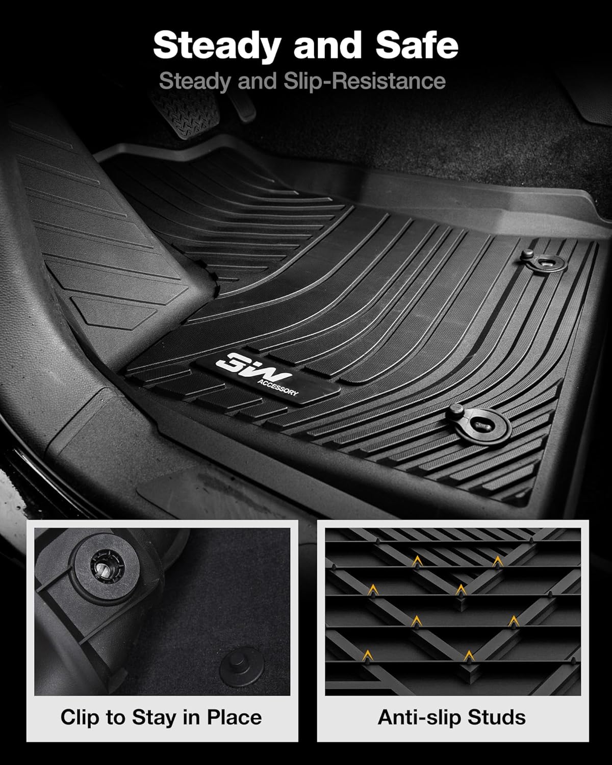 Toyota Tundra 2022 - 2025 - Adrian Car Mats Pro Series - Adrian.UAE