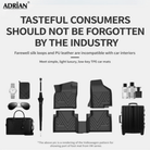 Volkswagen Golf GTI 2021 - 2025 - Adrian 3W All Weather Car Mats - Adrian.UAE