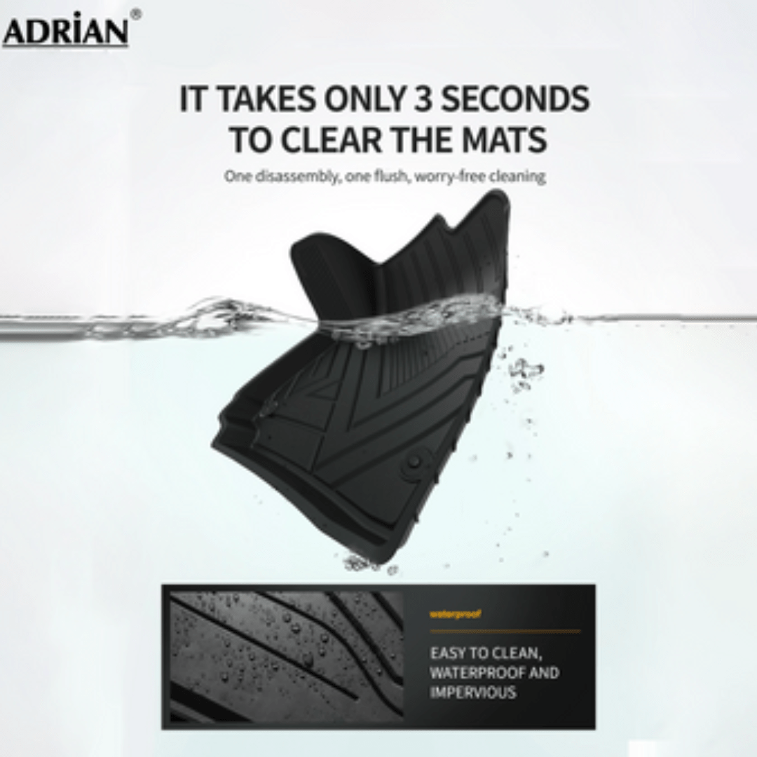Volkswagen Golf GTI 2021 - 2025 - Adrian 3W All Weather Car Mats - Adrian.UAE