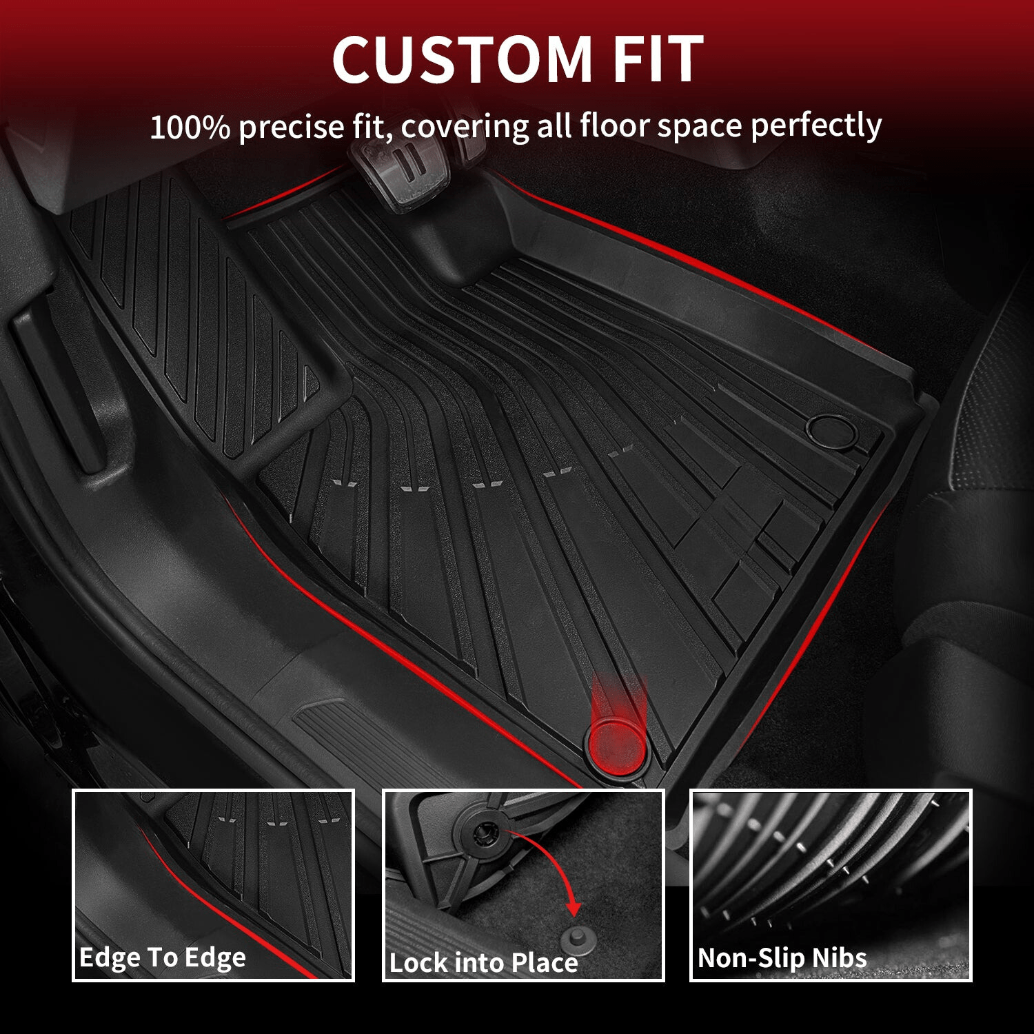Volkswagen ID.6 2021 - 2025 Adrian Pro Series Car Mats - Adrian.UAE