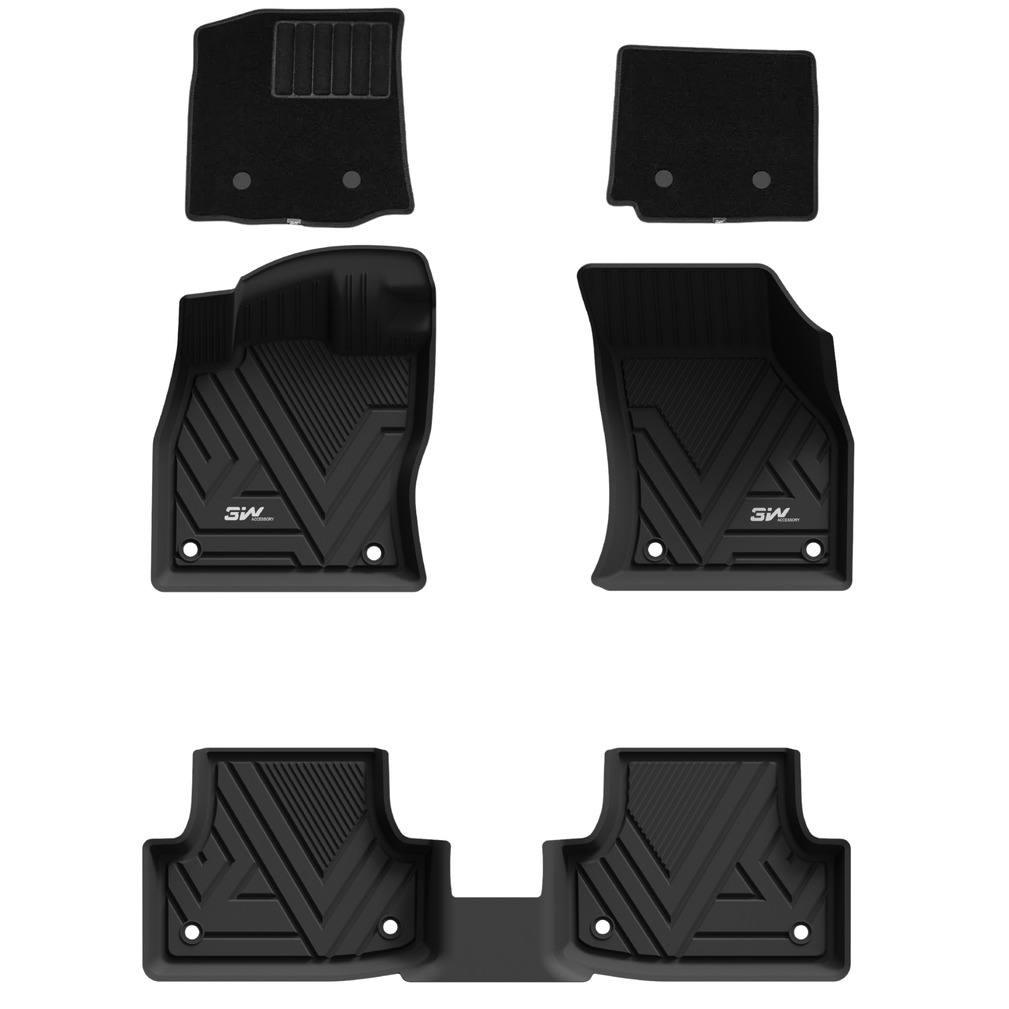 Volkswagen Tiguan/ Passat 2018 - 2023 - Adrian Car Mats Pro Series - Adrian.UAE